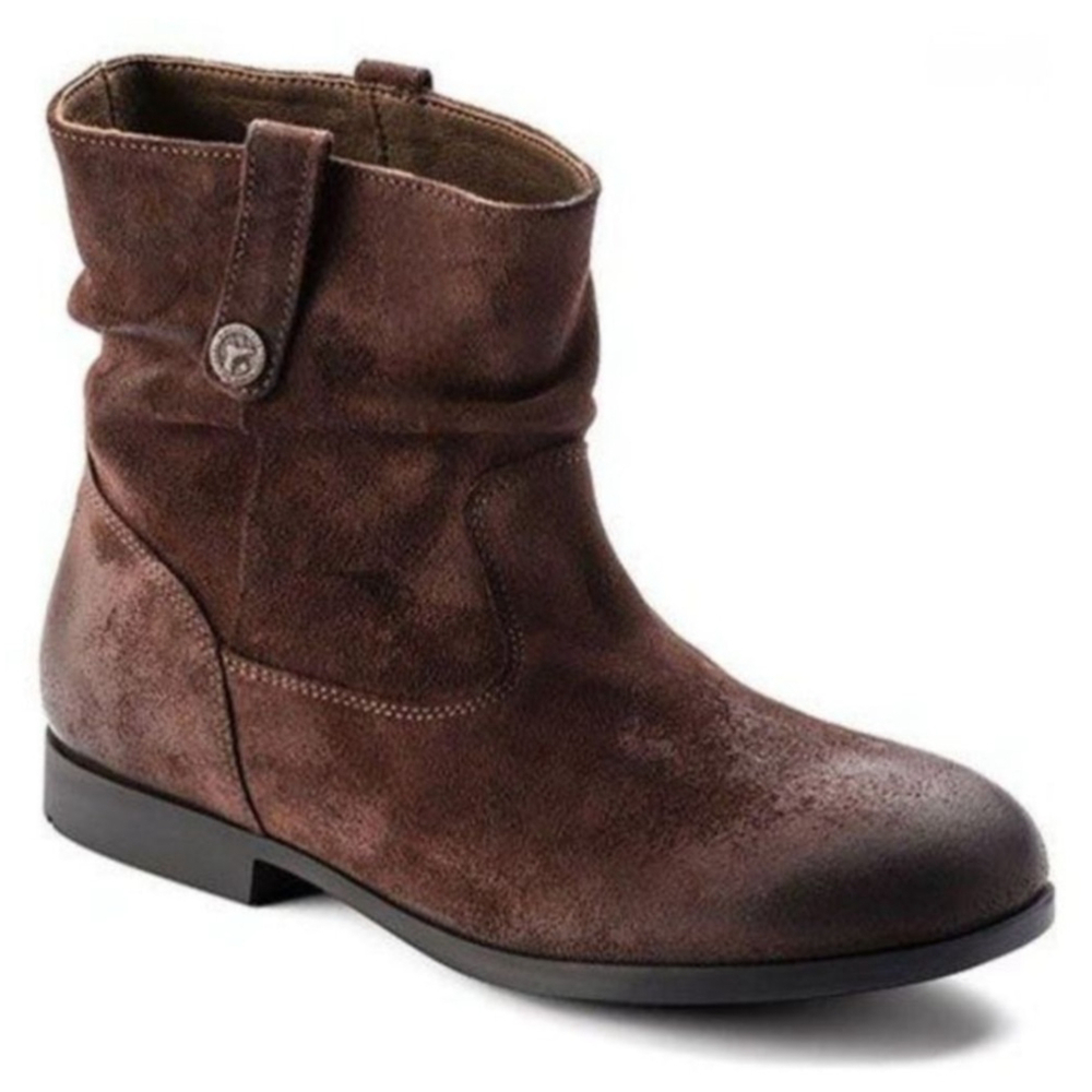 BIRKENSTOCK Sarnia Brown Suede Ankle Boots & Booties Size 40 9